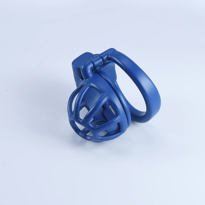 Blue Steel Cock Cage – Custom