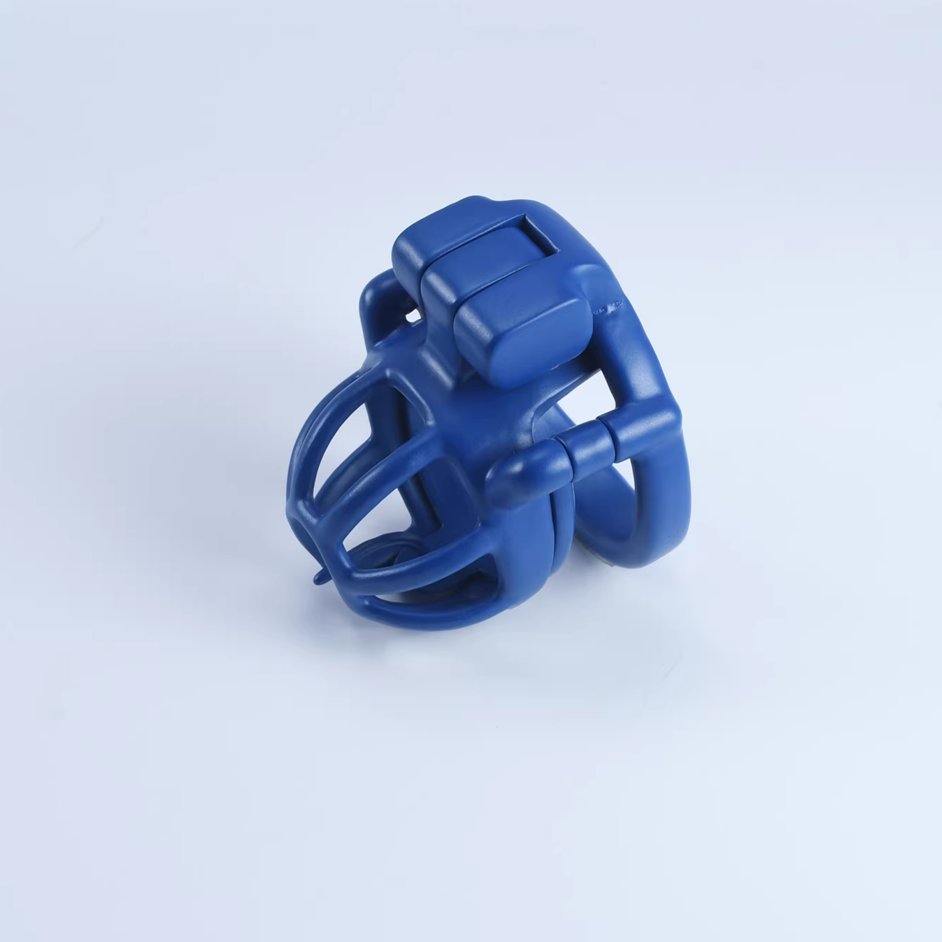 Blue Steel Cock Cage – Custom