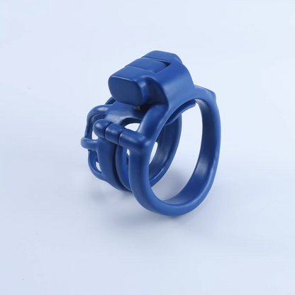 Blue Steel Cock Cage – Custom