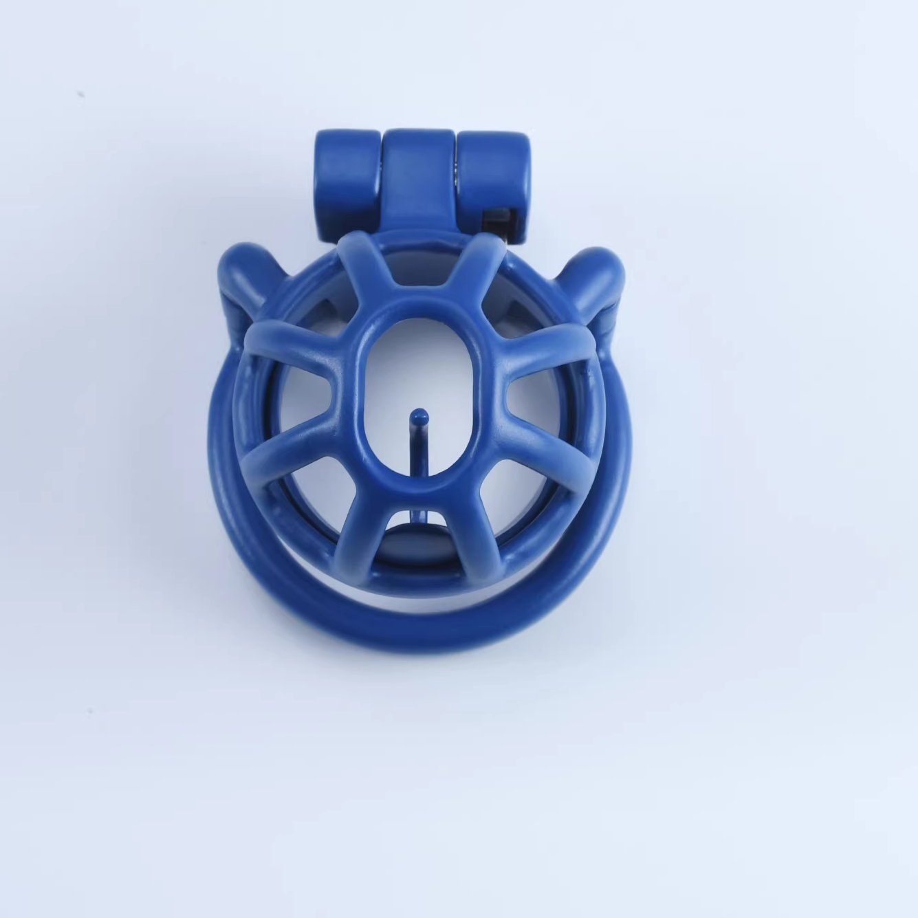 Blue Steel Cock Cage – Custom