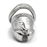 Steel Realistic Chastity Cage