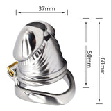 Steel Realistic Chastity Cage