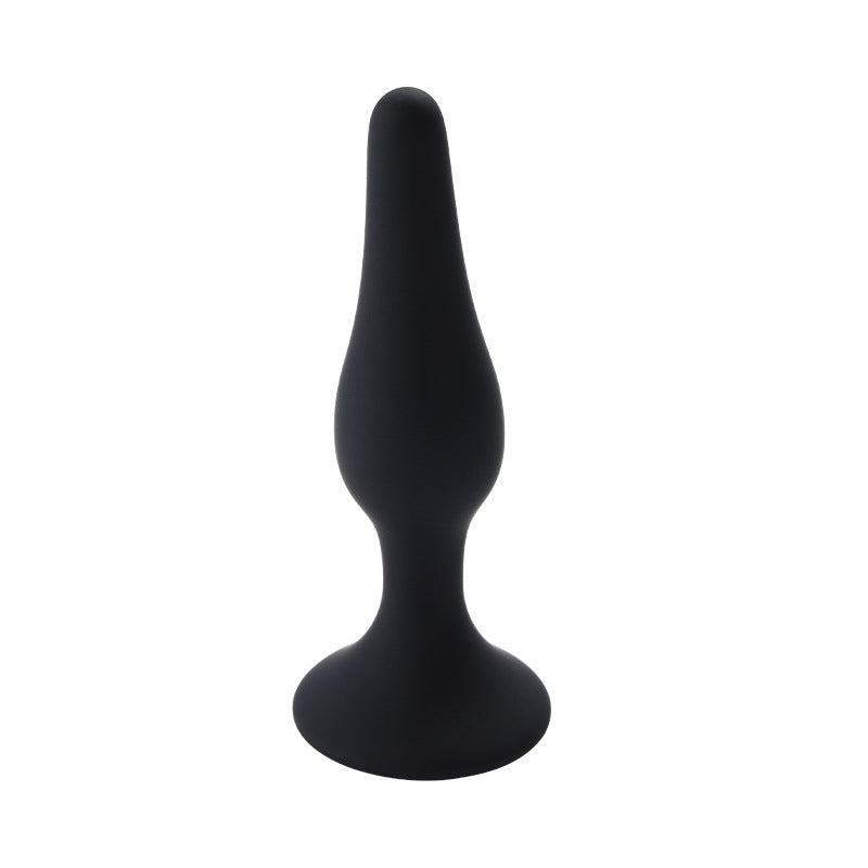 Plug anal à ventouse en silicone
