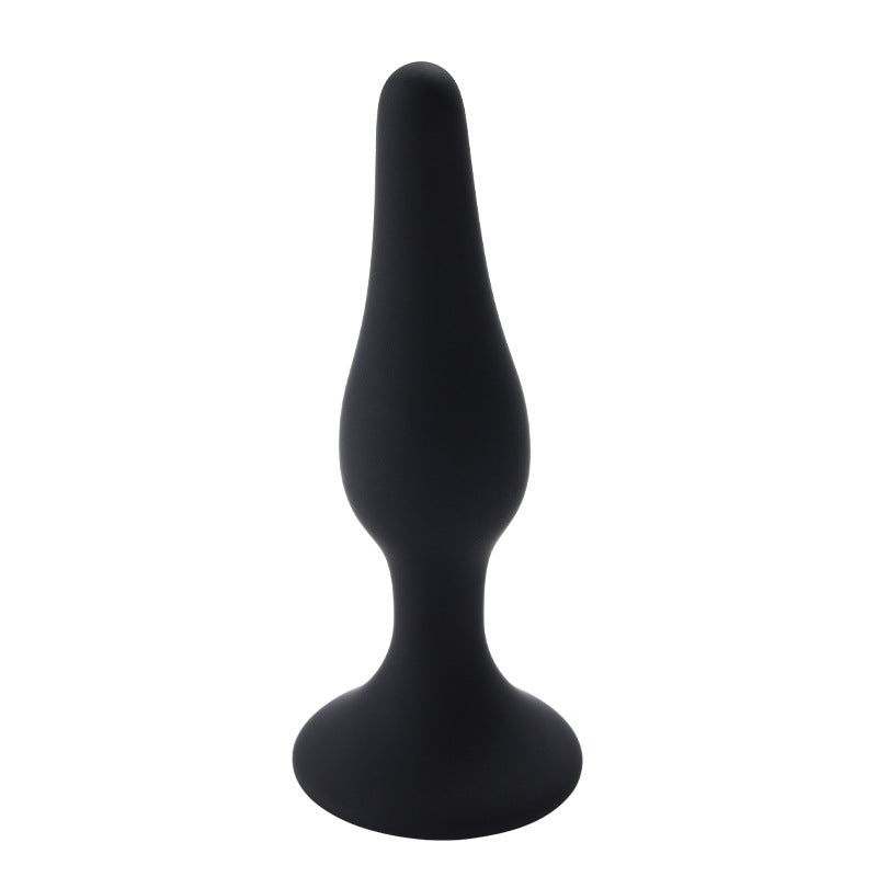 Plug anal à ventouse en silicone