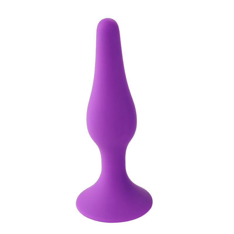 Plug anal à ventouse en silicone