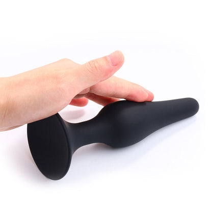 Plug anal à ventouse en silicone