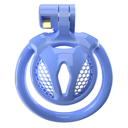 Super Small CX-2 Sissy Chastity Cage With 5 Arc Rings