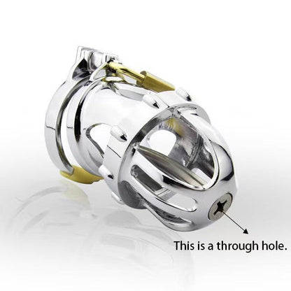 Titanium Alloy Metal Chastity Cage