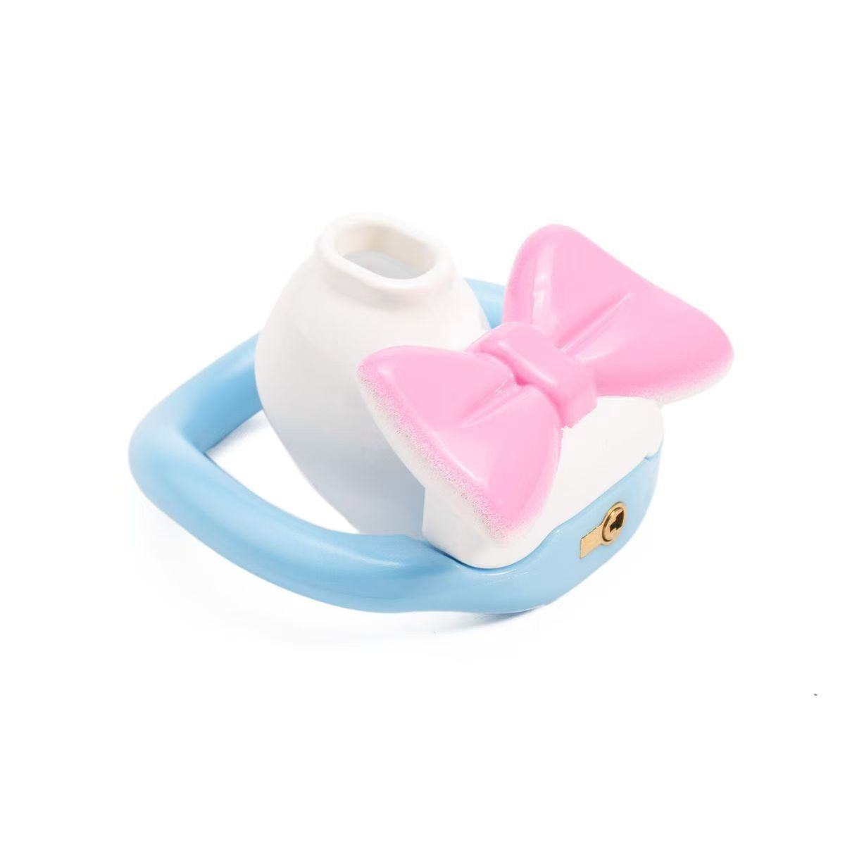 Cute Tiny Pacifier Chastity Cage
