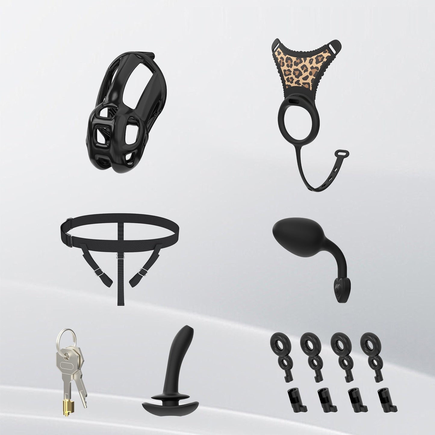 Cobra Upgrade Chastity Device – Includes Underwear + Plug