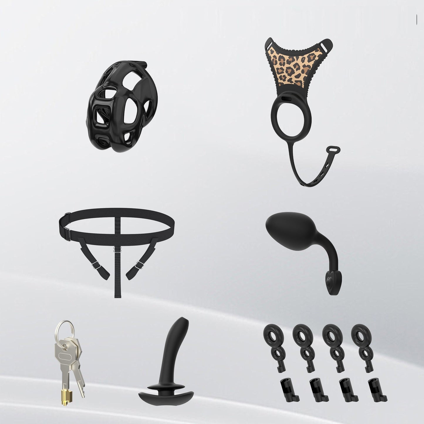 Cobra Upgrade Chastity Device – Includes Underwear + Plug