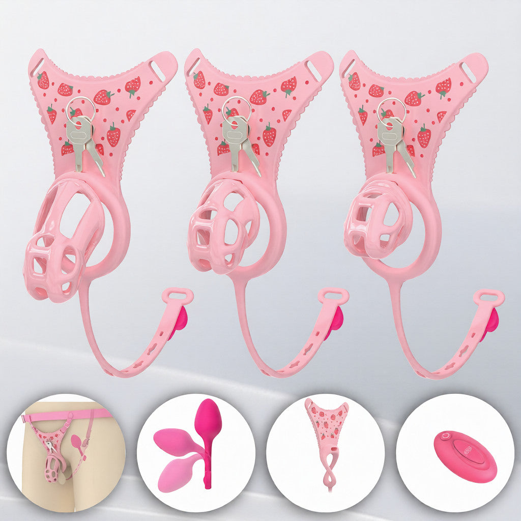 Cobra Upgrade Chastity Device – Includes Underwear + Plug