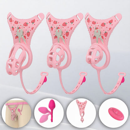 Cobra Upgrade Chastity Device – Includes Underwear + Plug