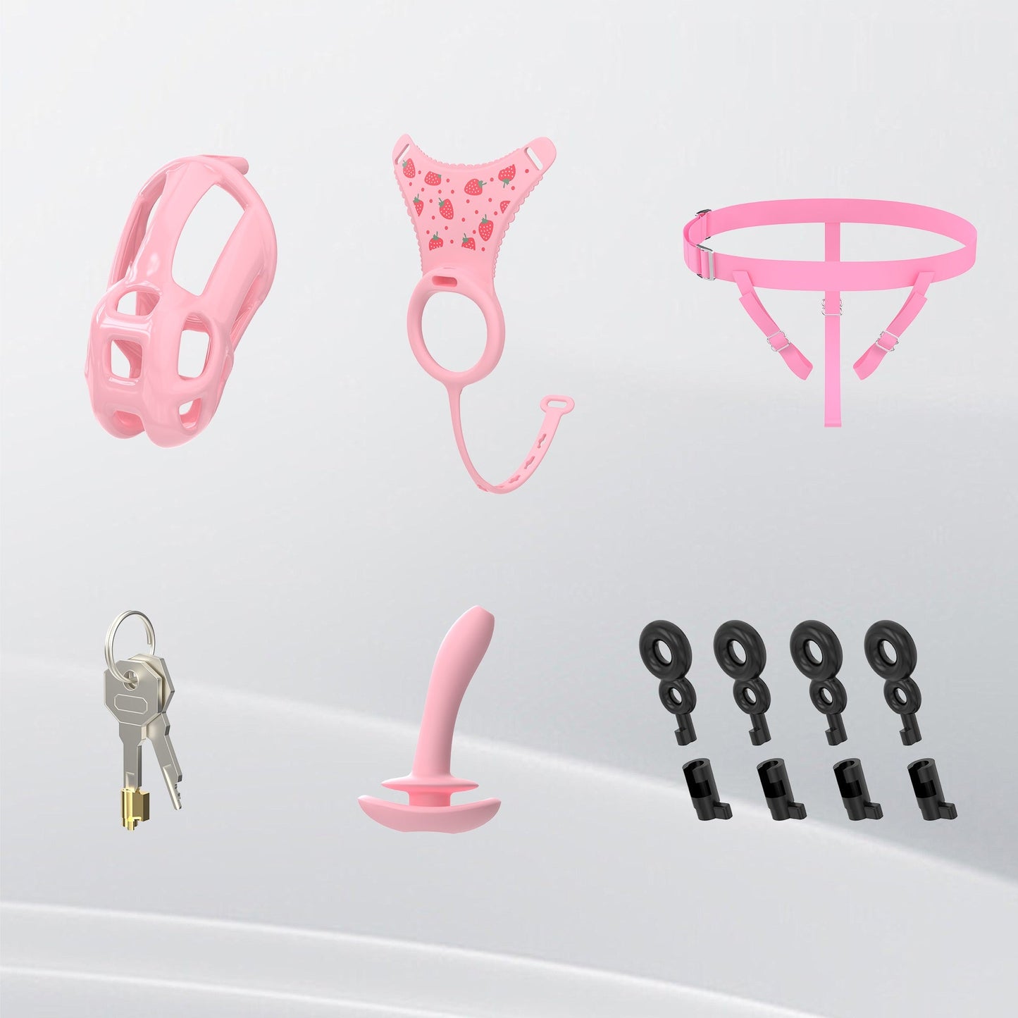 Cobra Upgrade Chastity Device – Includes Underwear + Plug