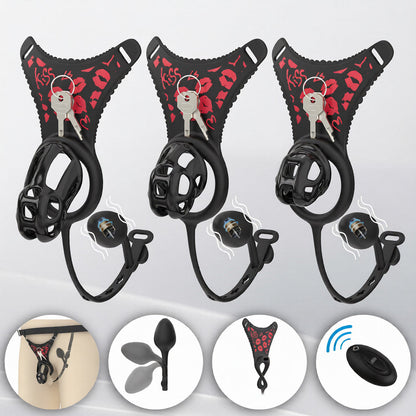 Cobra Upgrade Chastity Device – Includes Underwear + Plug