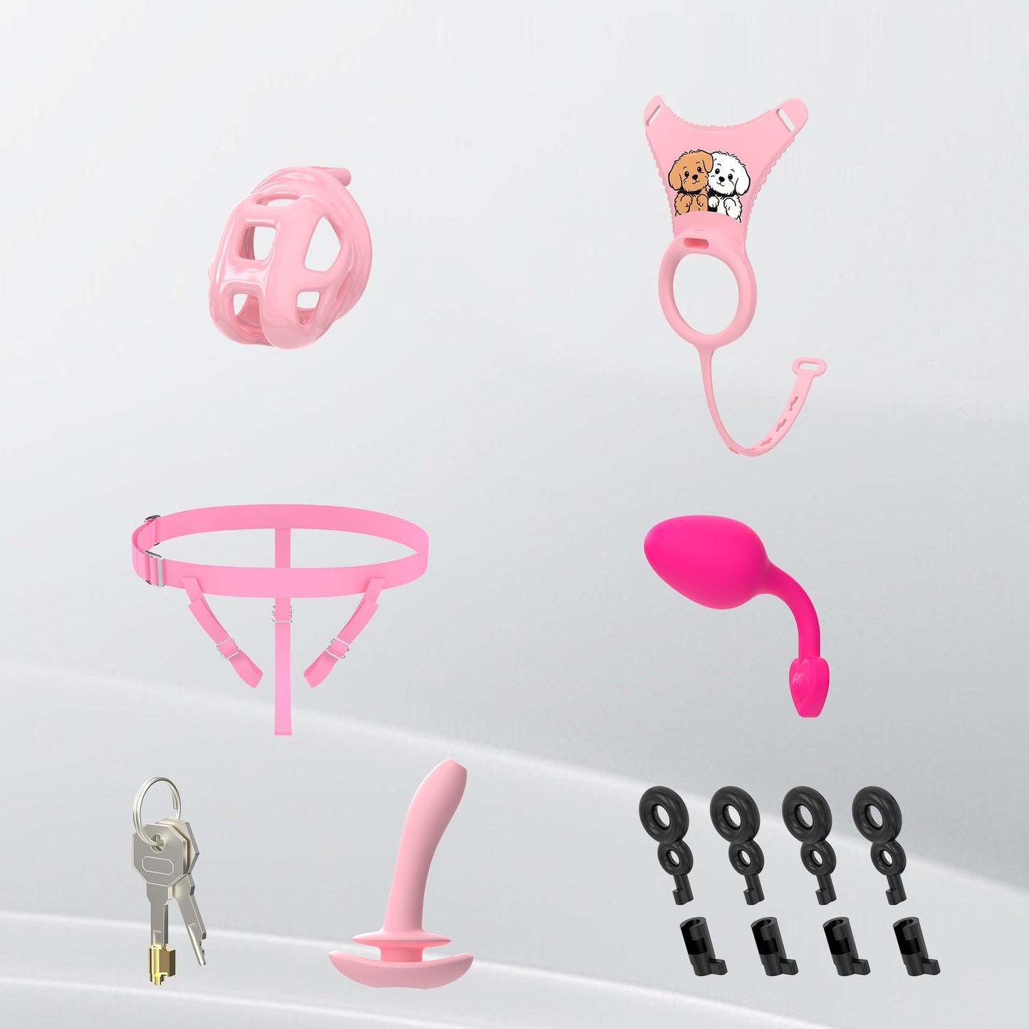 Cobra Upgrade Chastity Device – Includes Underwear + Plug