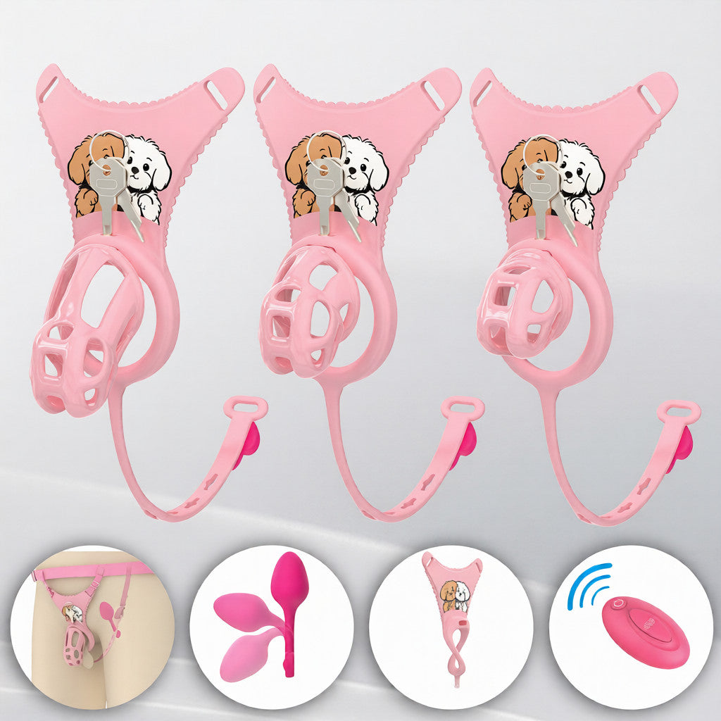 Cobra Upgrade Chastity Device – Includes Underwear + Plug