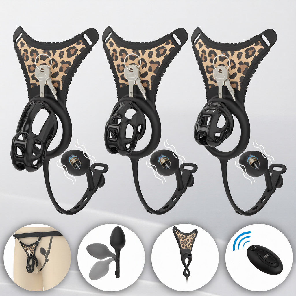 Cobra Upgrade Chastity Device – Includes Underwear + Plug