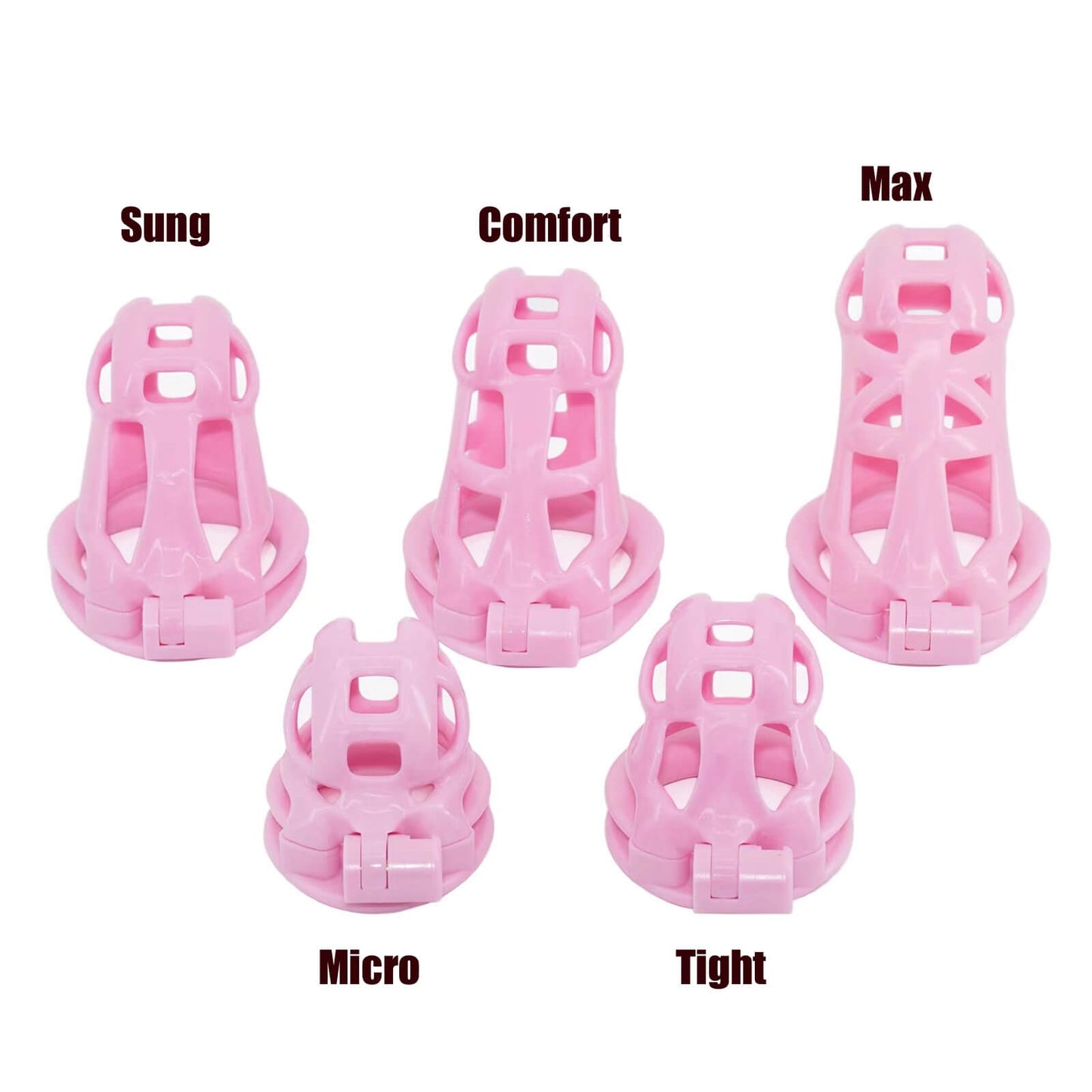 Upgraded Pink Tight Cobra 6.0 Chastity Device Kit