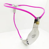 NEW Portable Stainless Steel Chastity Belt