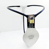 NEW Portable Stainless Steel Chastity Belt