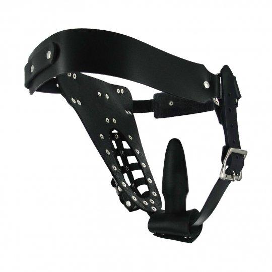 Ceinture de chasteté pour homme avec sangles portables Jock