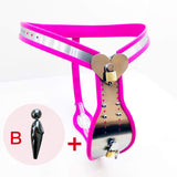 Heart-shaped Adjustable 2.0 Generation Male Chastity Belt