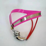 Pink Summer Y2 Stainless Steel Chastity Belt