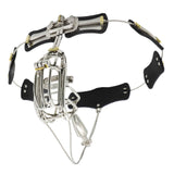 Clip Cage Stainless Steel Male Chastity Belt