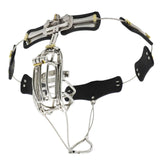 Clip Cage Stainless Steel Male Chastity Belt