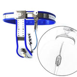 Female Adjustable Waist T Type Stainless Steel Chastity Belt