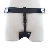 Classic Leather Male Chastity Belt Adjustable BDSM