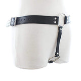 Classic Leather Male Chastity Belt Adjustable BDSM