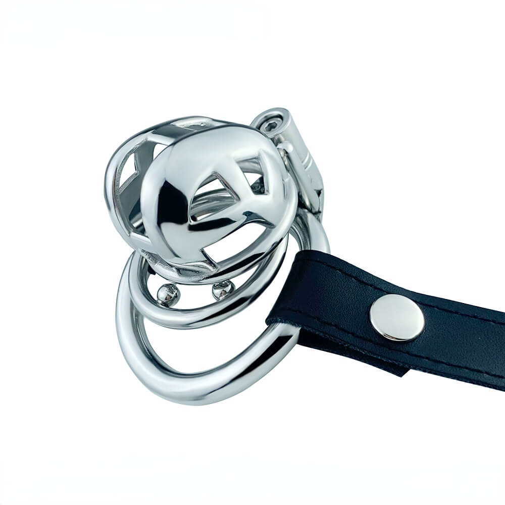 Permanent Micro Cobra Chastity Cage With Belt - additional view 3