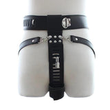 Domineering PU Leather Penis Bdsm Chastity Belt