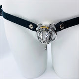 Small Chastity Cage Steel With Belt