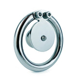 Solid Steel Ball Negative Chastity Device With Belt